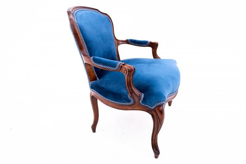 Louis XVI style armchair, France, ca. 1920 after renovation