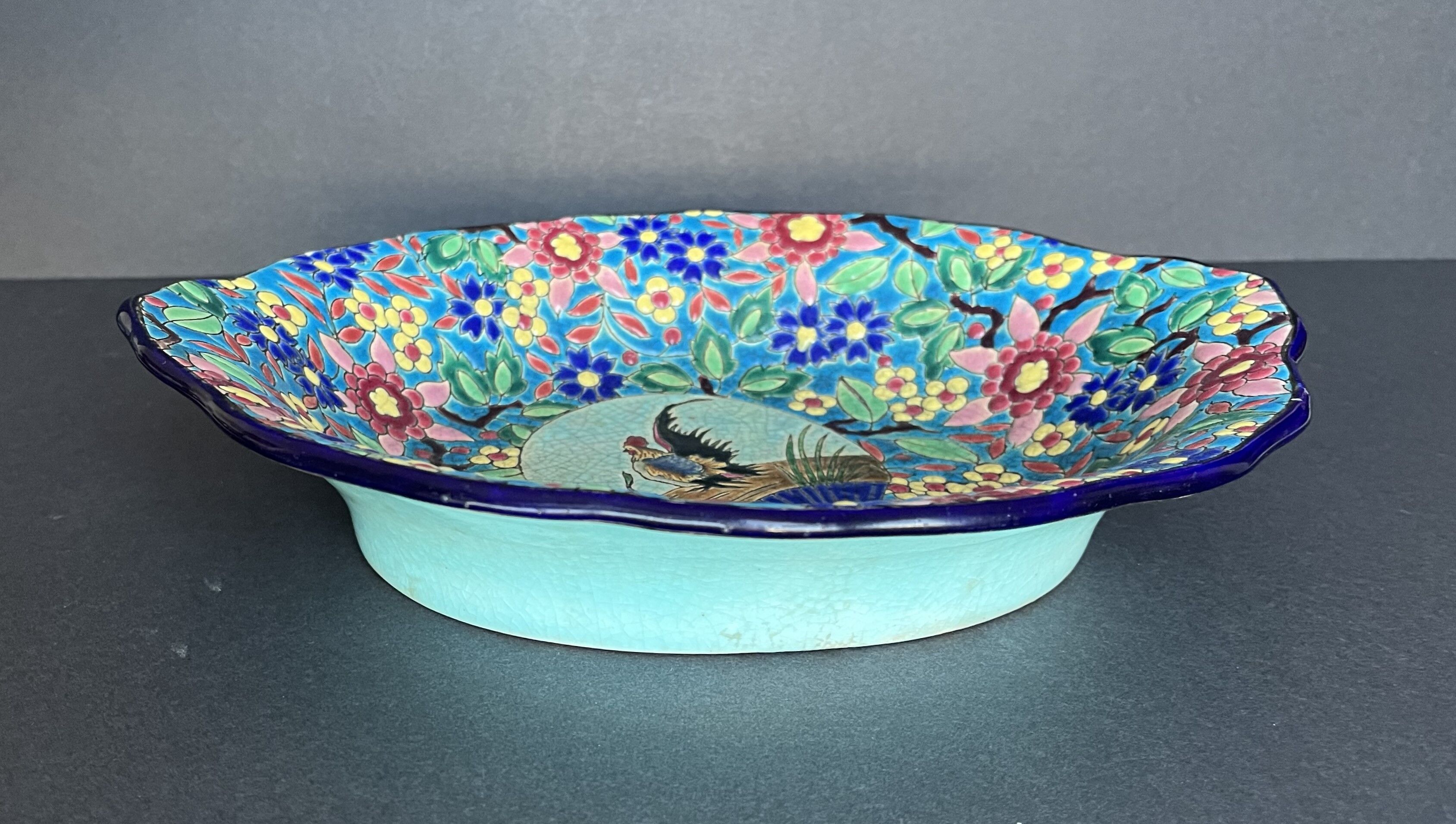 Bannette en émaux de Longwy