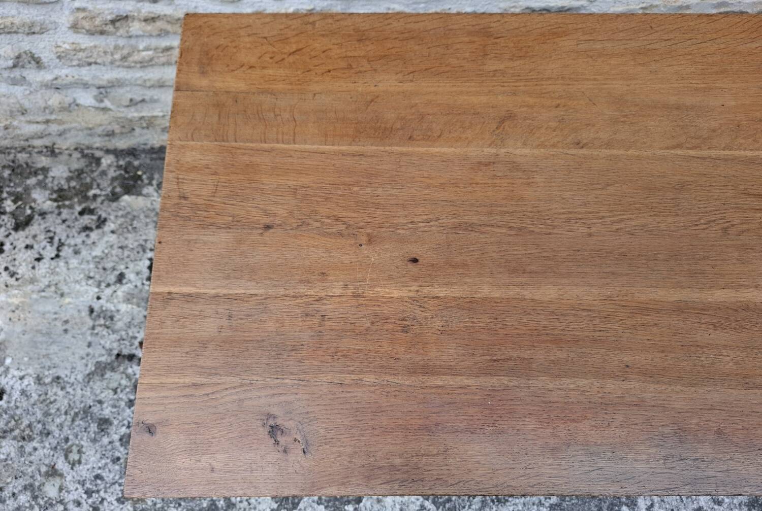 Oak farmhouse table 129 cm x 68 cm