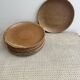 7 dessert plates in stoneware