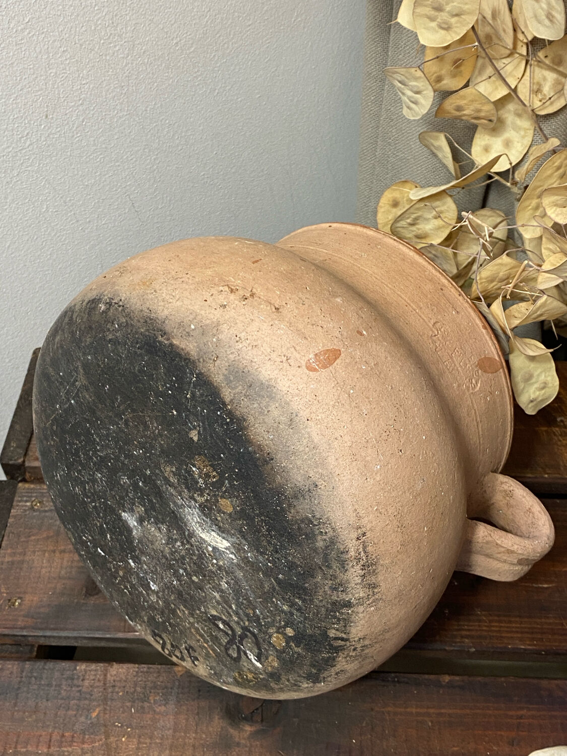 Pot en terre cuite, chaudron  Vallauris