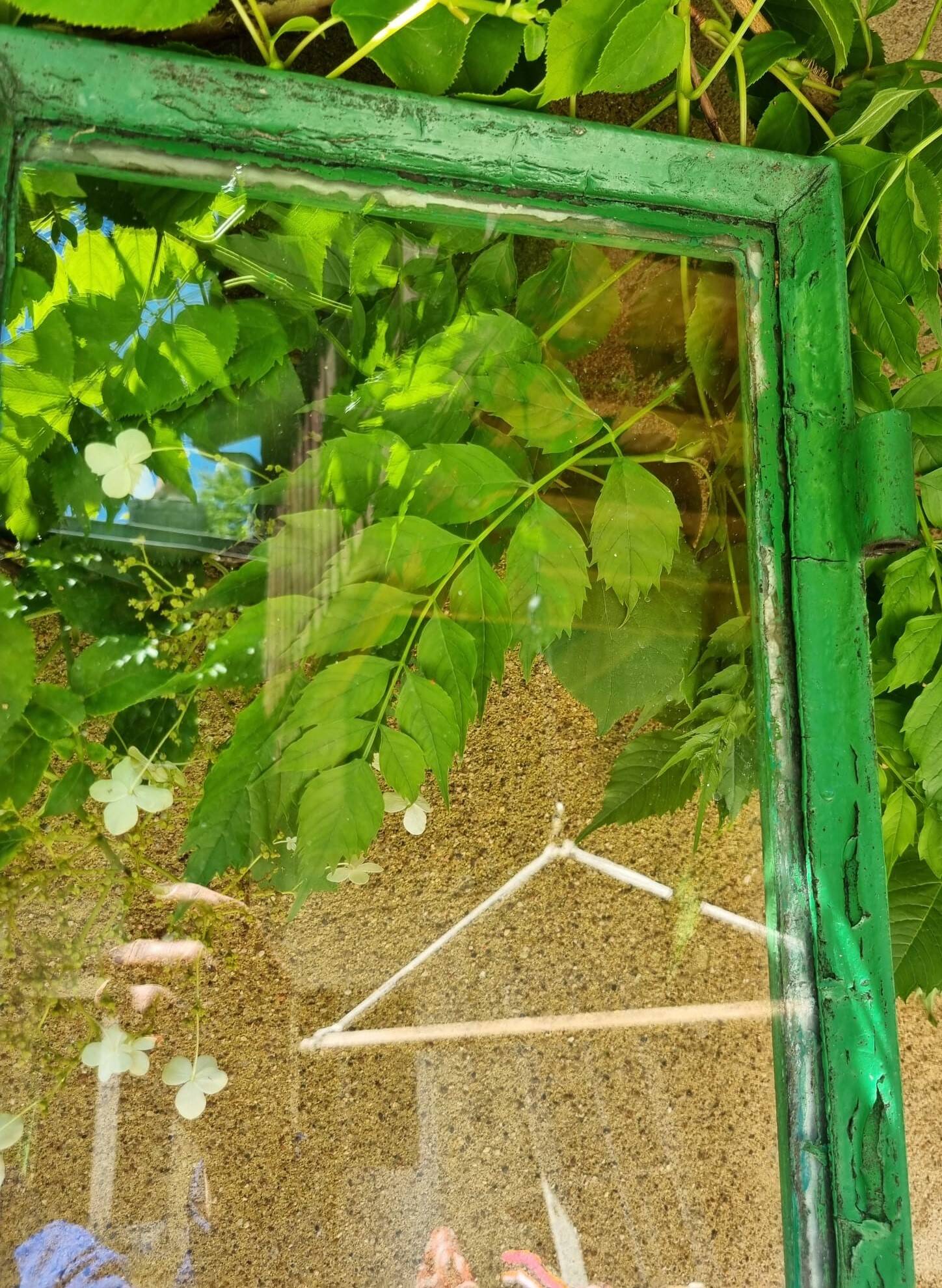 Workshop/industrial style steel door