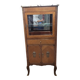 Louis XV style display case in marquetry