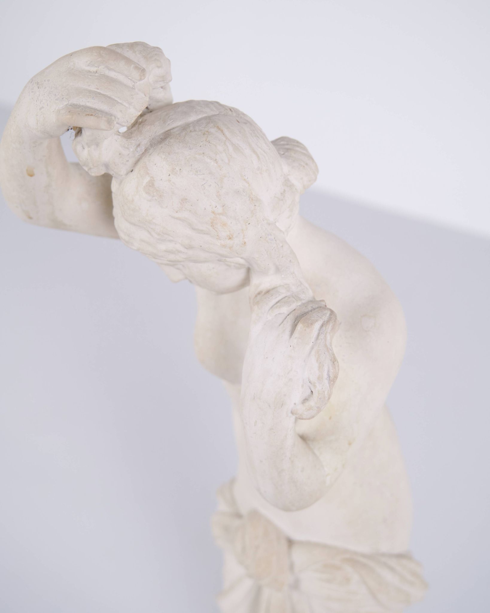 Sculpture – Female figure – Partially undressed – Biscuit porcelain – 1920s – Rare size