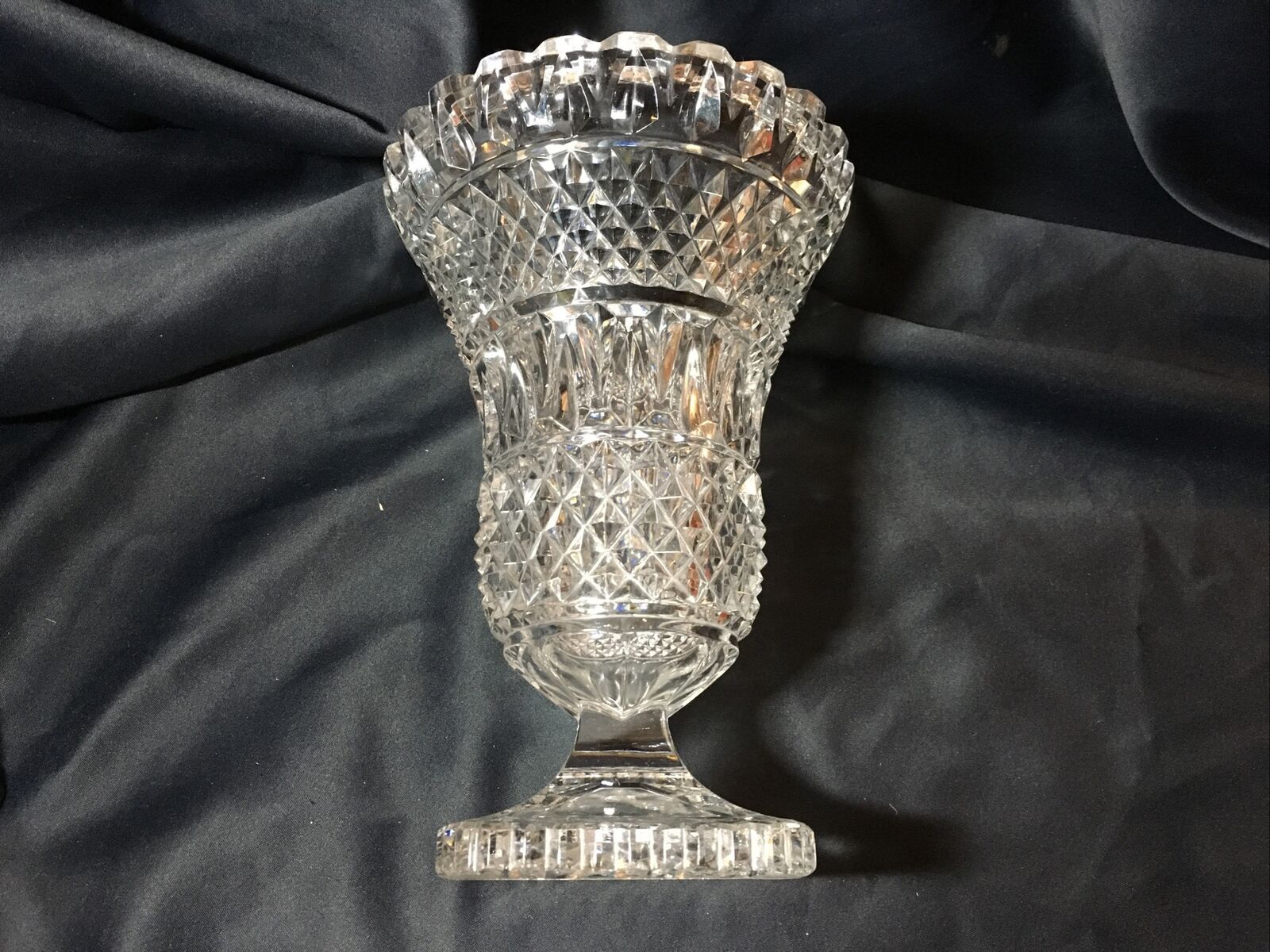 Vase Medicis foot shower crystal cut diamond tip