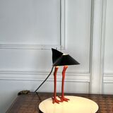 Lamp by Ingo Maurer 1982 bibibibi limited edition metal / porcelain model