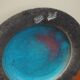 Ceramic platter, Danish design, 1960s, manufacture: Denmark