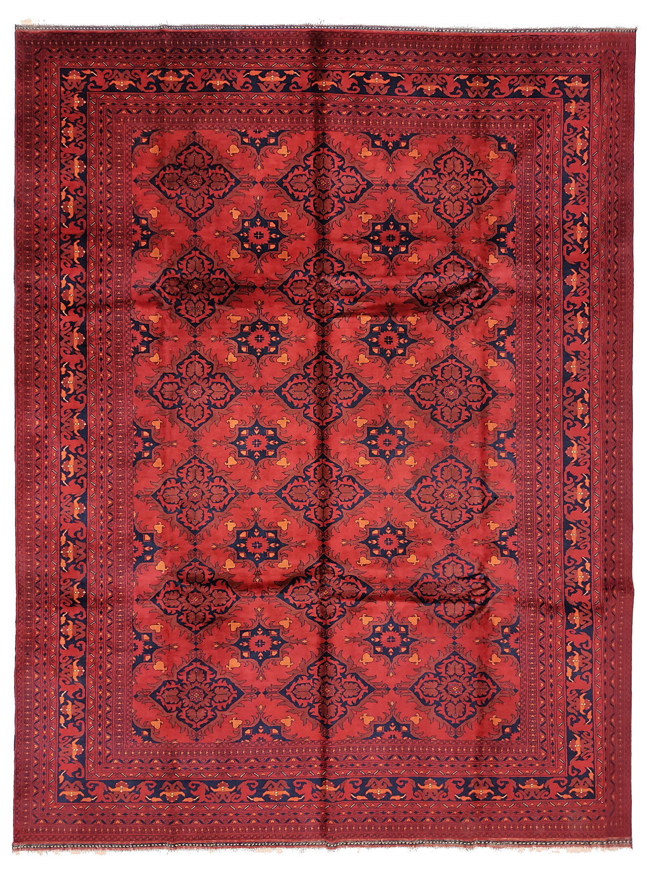 Oriental living room carpet entirely handmade "Ghazni"