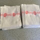 Set of 3 honeycomb tea towels