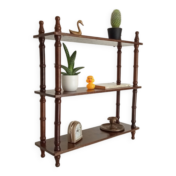 Ancienne petite étagère murale style Napoléon III Début XXeme