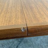 Vintage Scandinavian style teak dining table