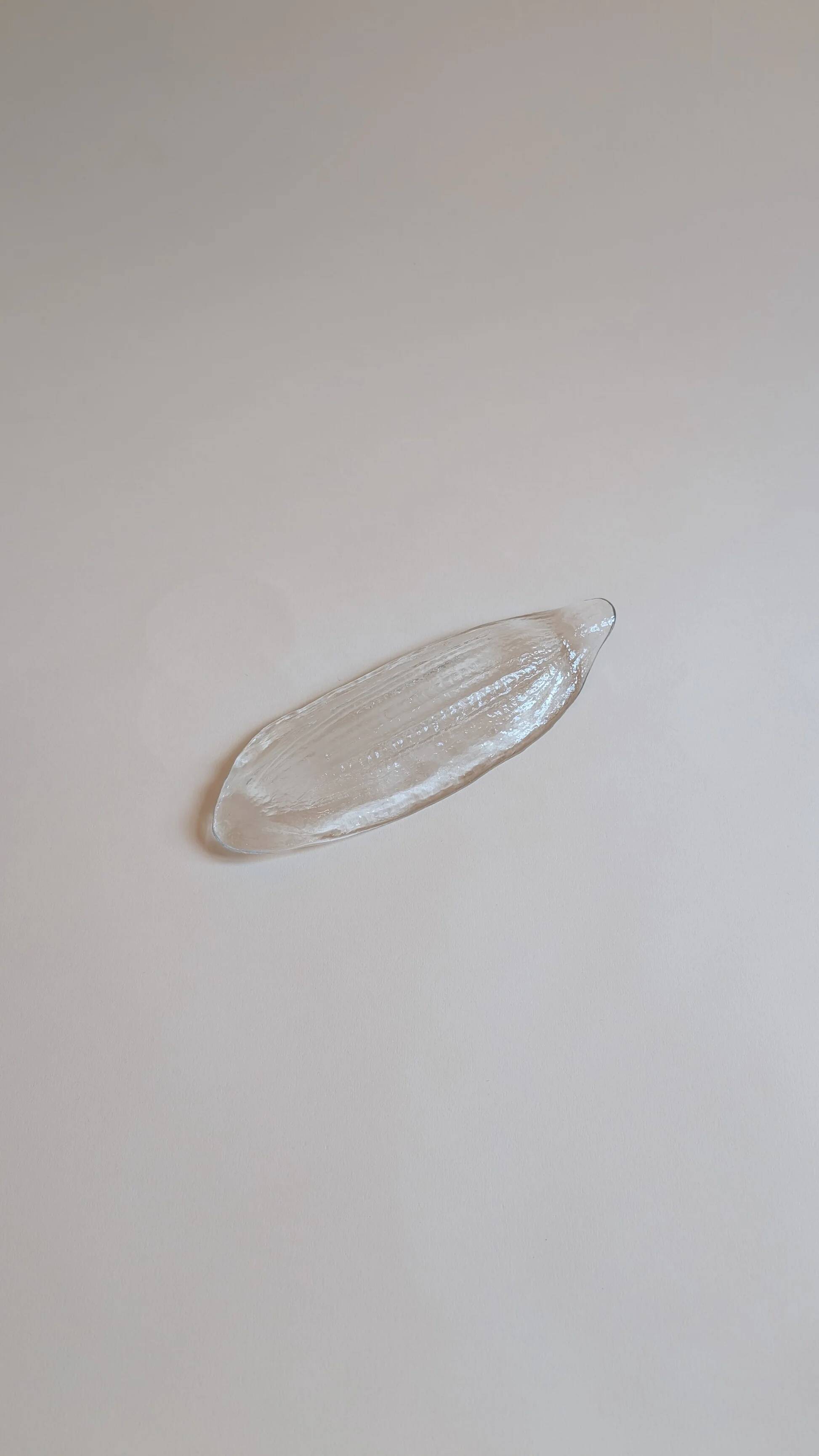 Corn cob glass tray