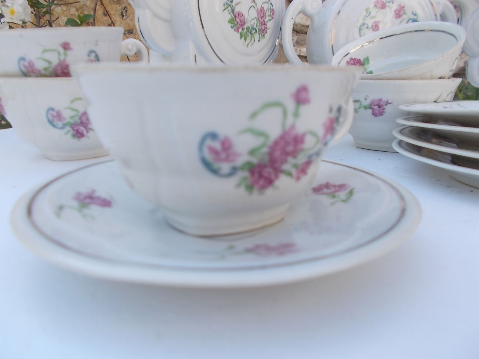 Coffee or tea service C T A France art deco