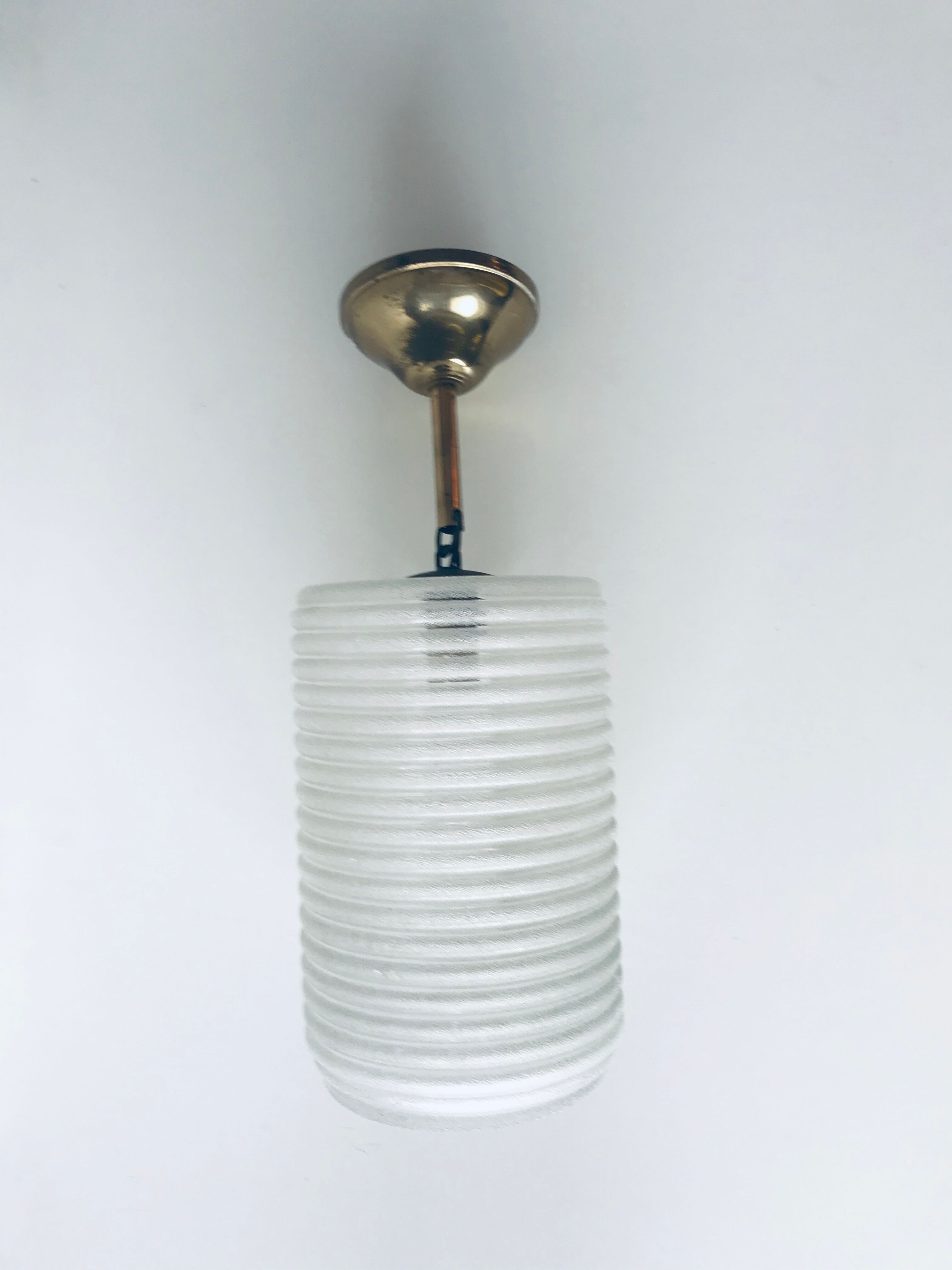 Granite glass hanging lamp