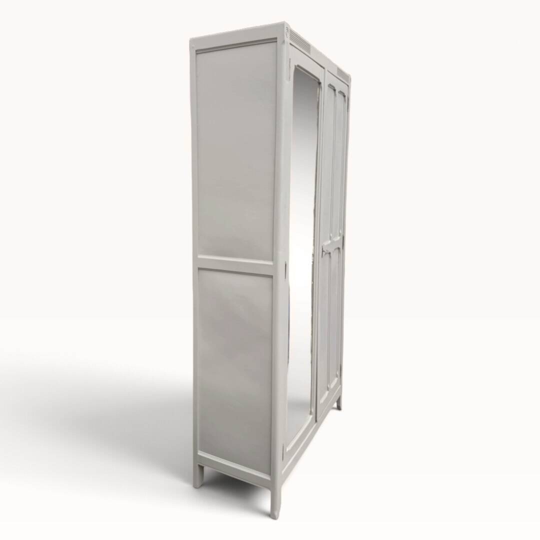 Armoire parisienne art déco rénovée miroir biseauté