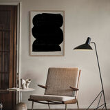 Abstract form giclee print, 50x70cm