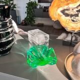 Rare Murano Vide-poche Ouraline Sommerso - Design by Flavio Poli - 1960