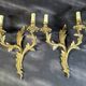Set of 4 wall sconces in gilded bronze – Louis XV style – 20th century