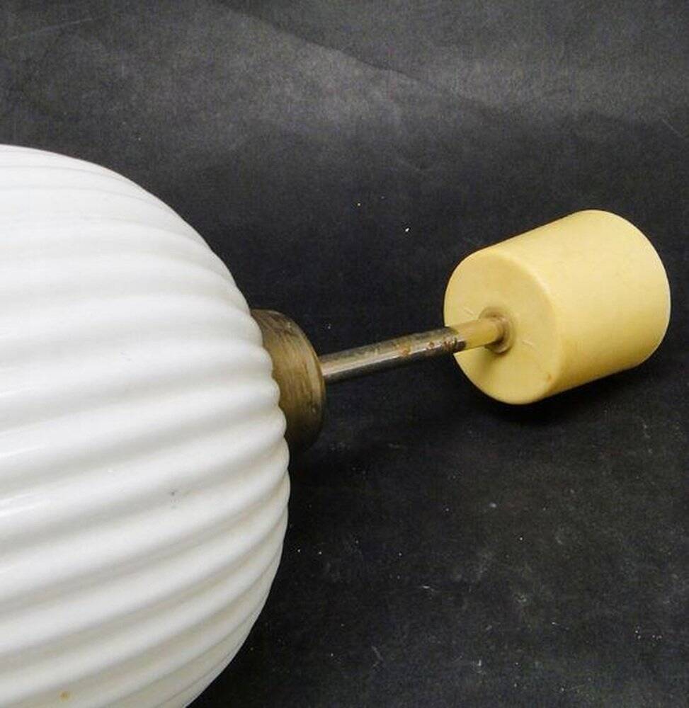 Pop art style pendant lamp, Poland, 1970s