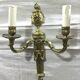 Paire d'appliques en bronze st Louis XVl