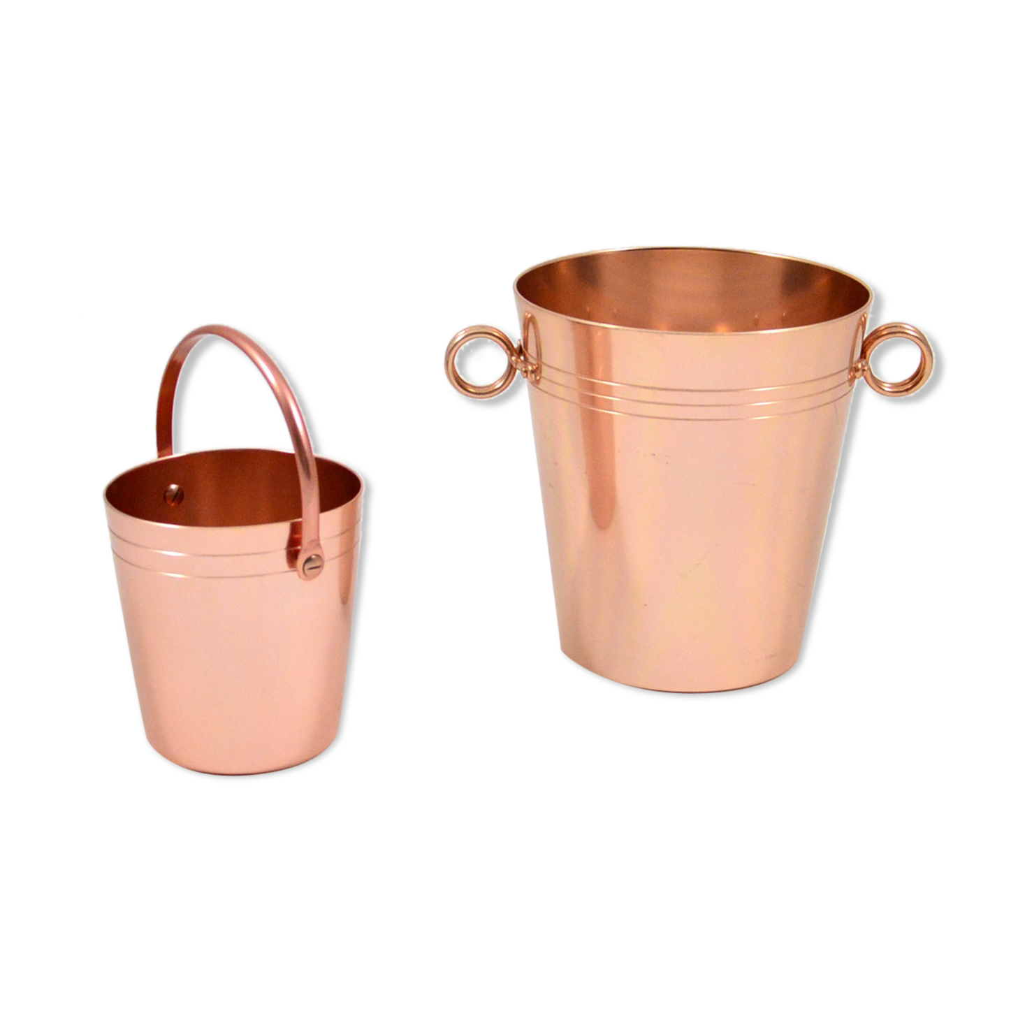 refroidisseur et seau à glace par Ettore Sottsass pour Rinnovel, années 1950