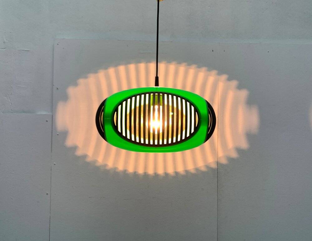 Suspension UFO from the space age attributed to Luigi Colani, 1970s.