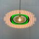 Suspension UFO from the space age attributed to Luigi Colani, 1970s.