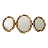 Vintage triptych mirror