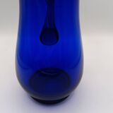 Holmegaard - Pichet / vase en verre Bleu de Bristol de Per Lutken