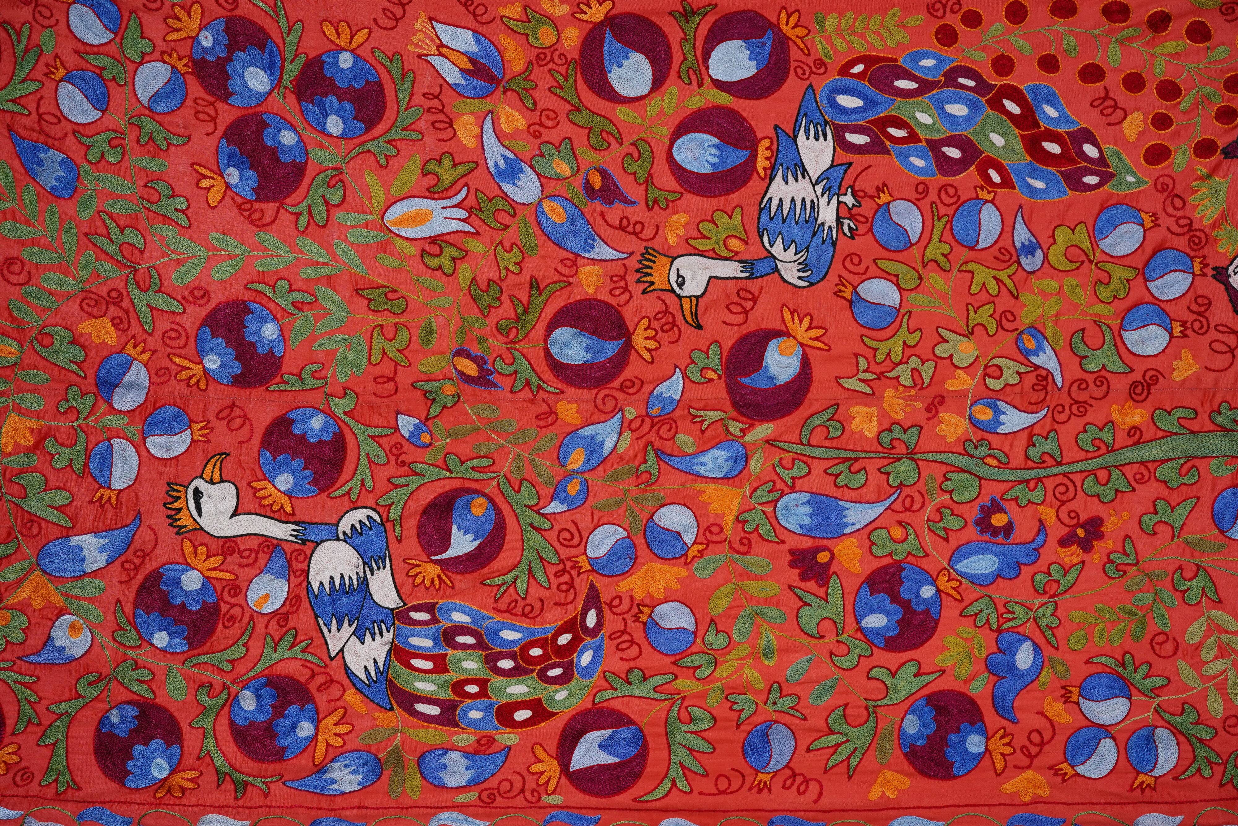 Hand-knotted rug, vintage Turkish rug 103x185 cm