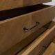 Scandinavian chest of drawers 1960 light oak clean and solid