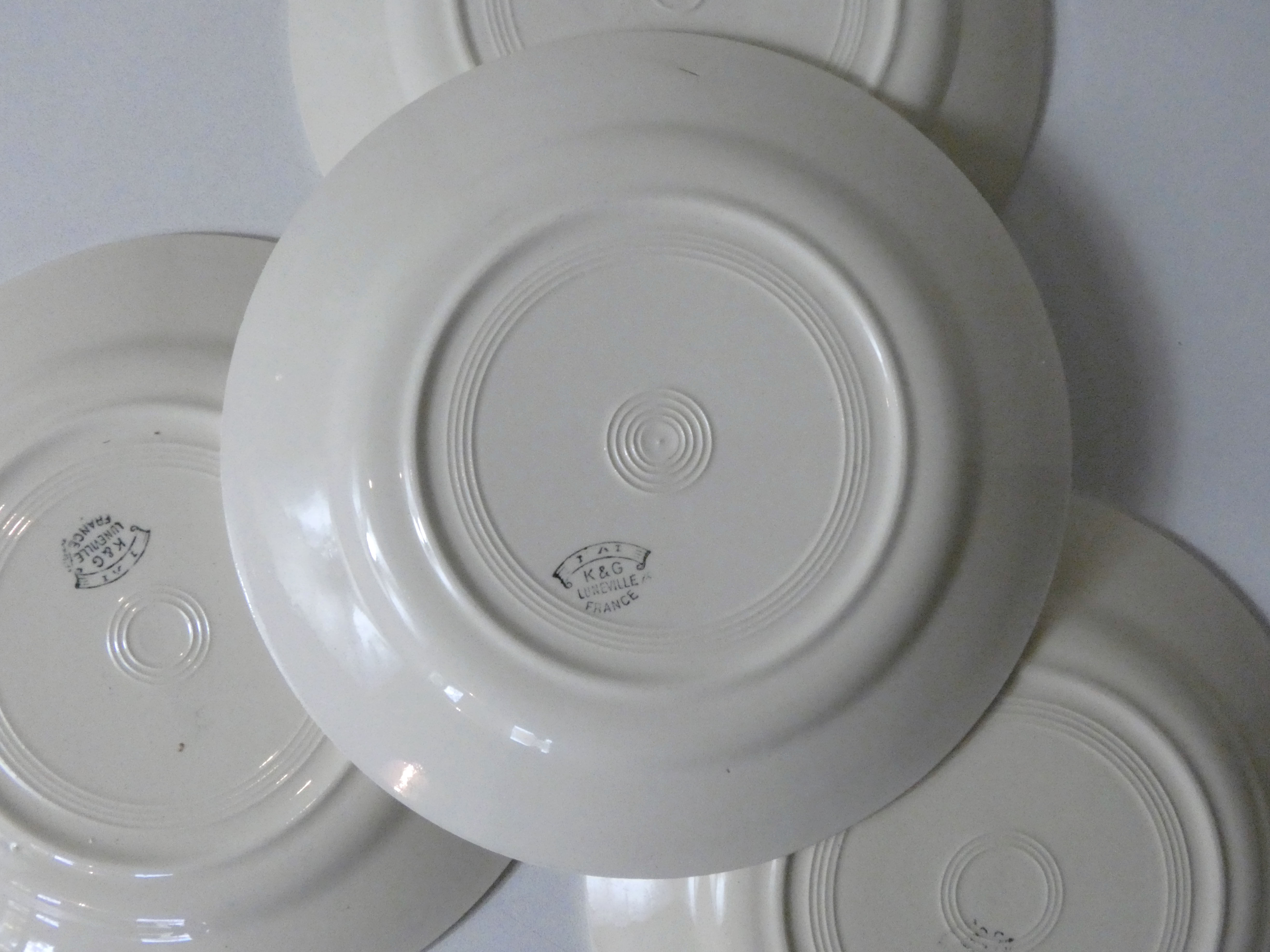 Luneville 6 flat plates