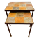 Nest tables in ceramic and metal