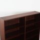 Danish mahogany library by Carlo Jensen for Hundevad, 1970s.