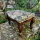 Louis XV style baroque footrest antique