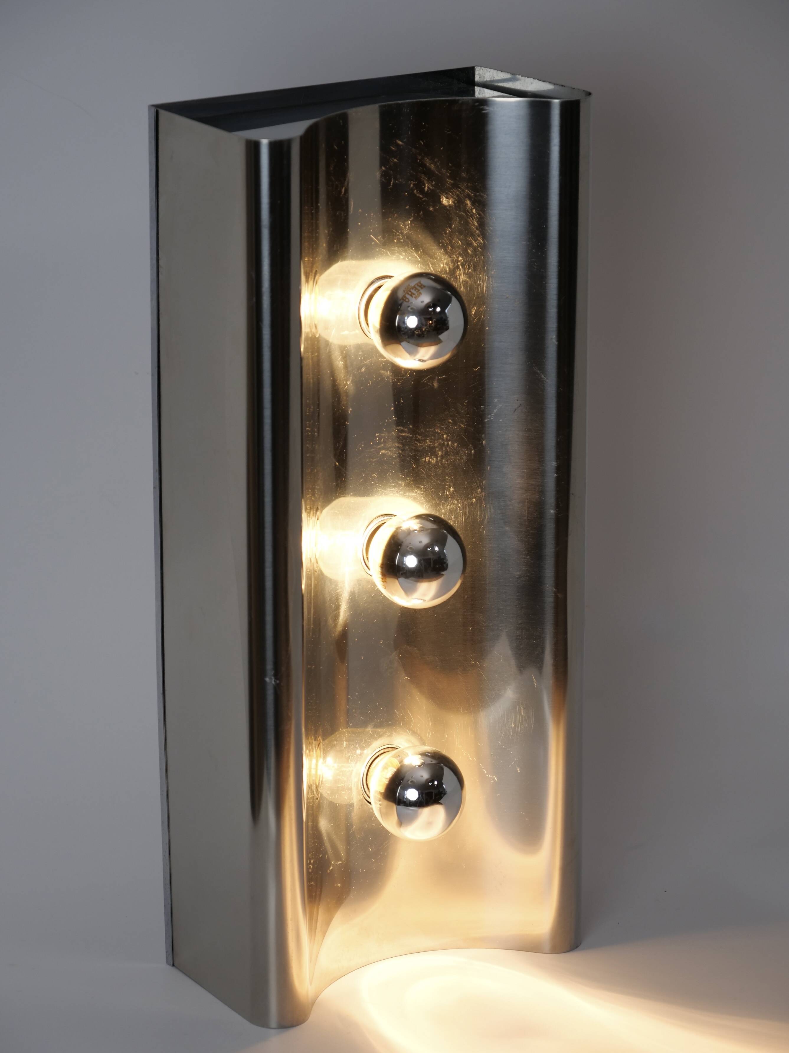 Applique Murale design Reggiani acier Inox