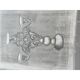 Huile sur toile "Chandelier"
