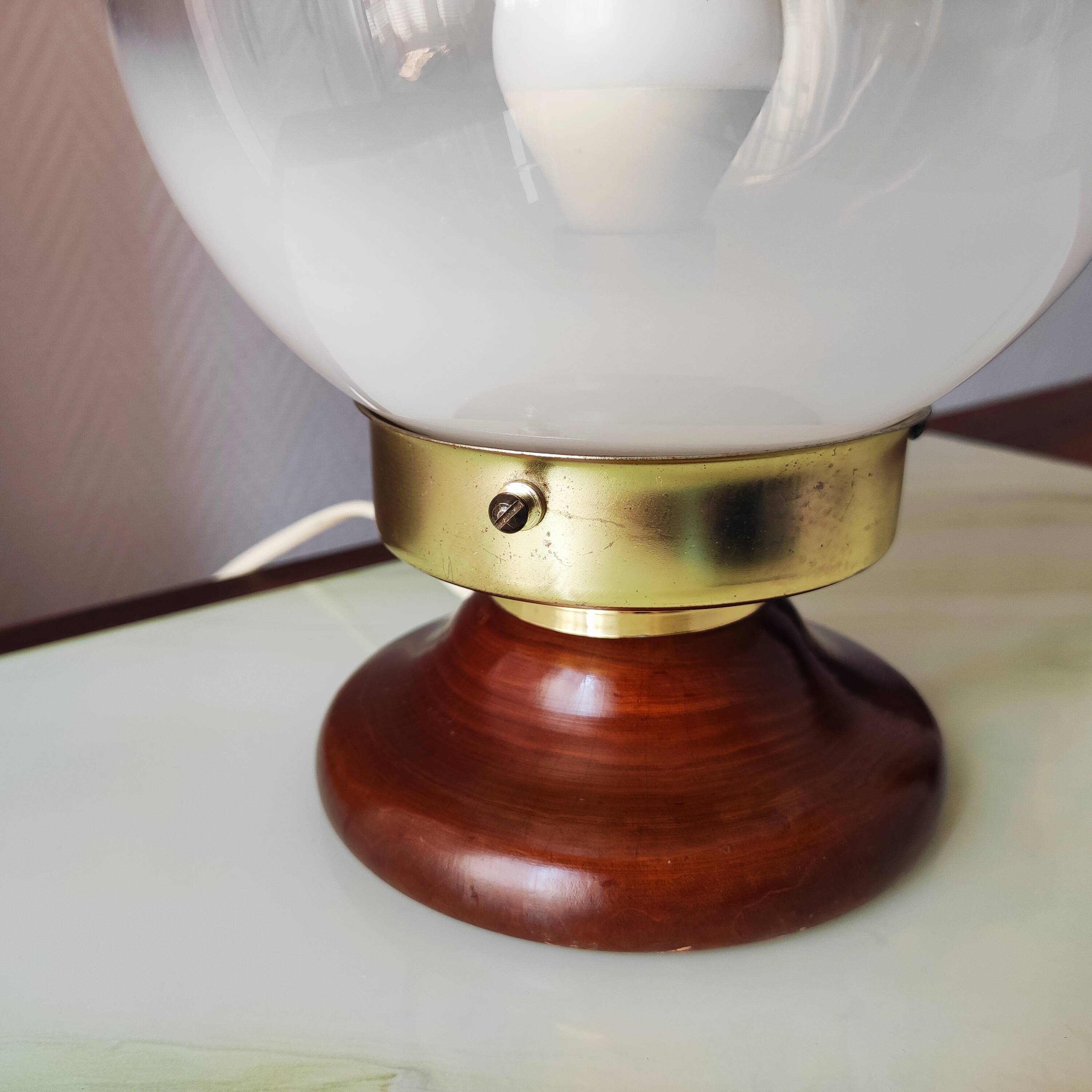 Vintage Mazzega 1970 Murano glass lamp