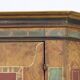 Painted Folk Art Bridal Cupboard 1764