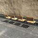 4 chaises Cesca B32 Marcel Breuer