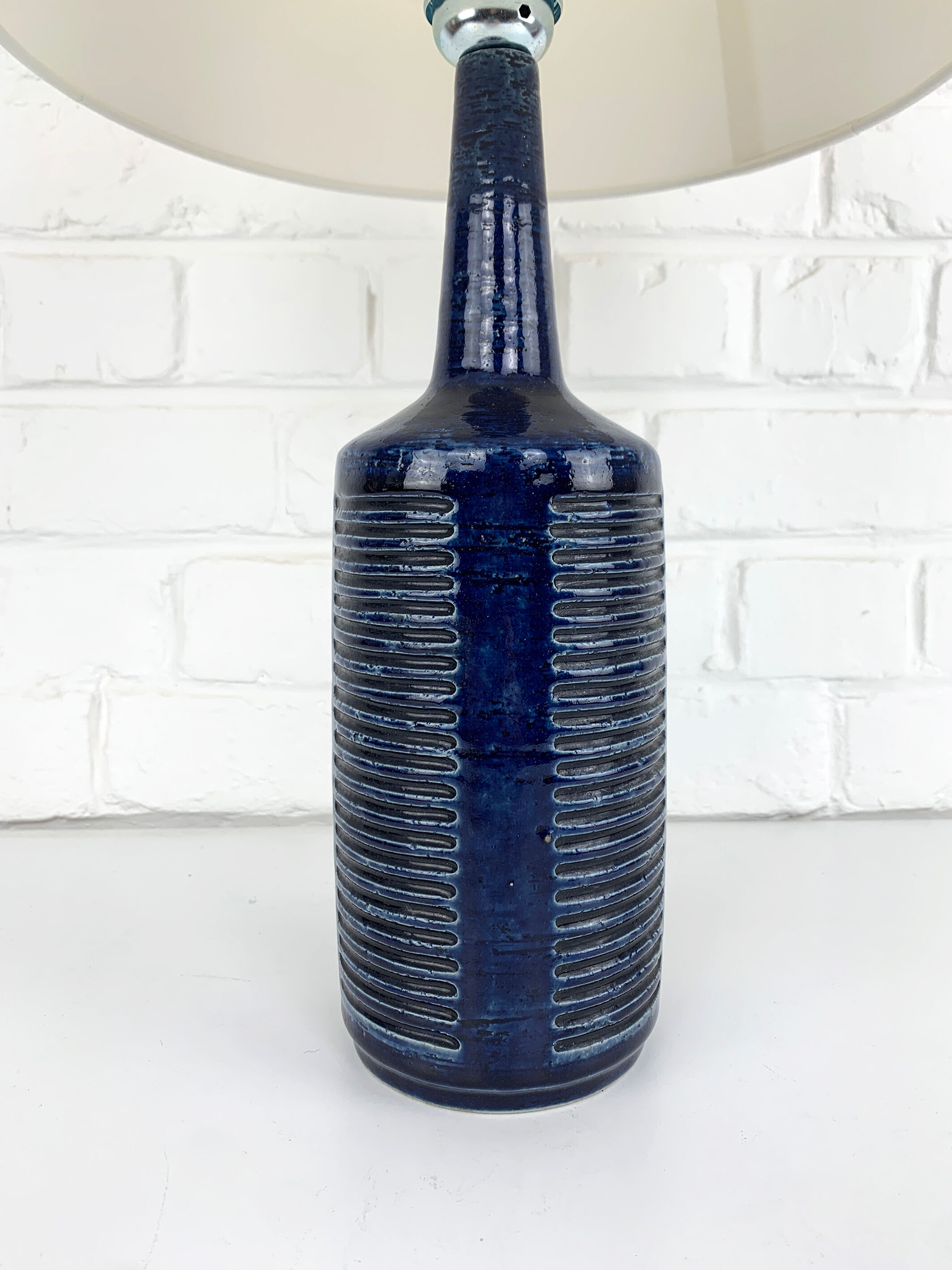 DL30 ceramic table lamp, Per Linnemann-Schmidt for Palshus, Denmark, 1960s