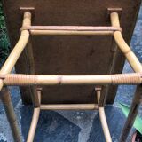 Rattan coffee table