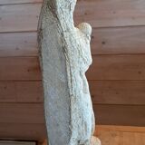 Statue en pierre Vierge à la boule