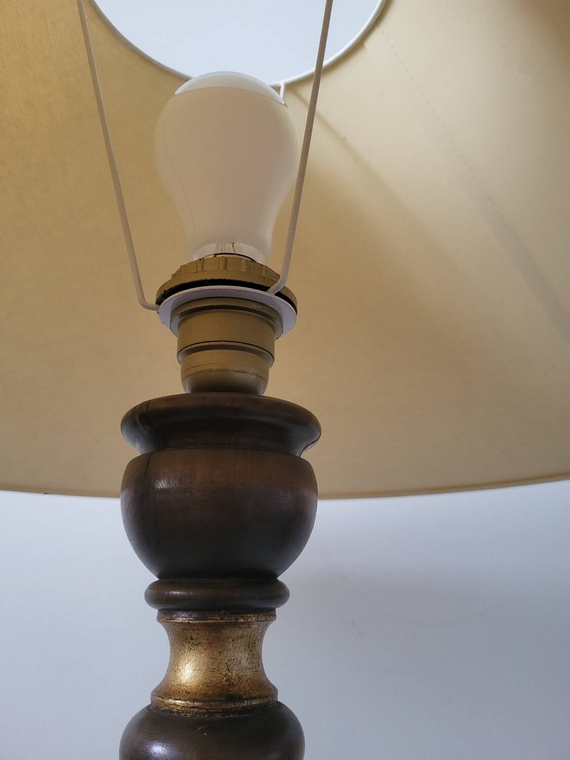 Floor lamp - 90cm - Cream lampshade
