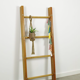 Vintage wooden decorative ladder