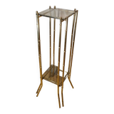 Chrome gold bamboo  28x38x89