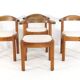 Set of 4 Vamdrup dining chairs 'Boestofte'