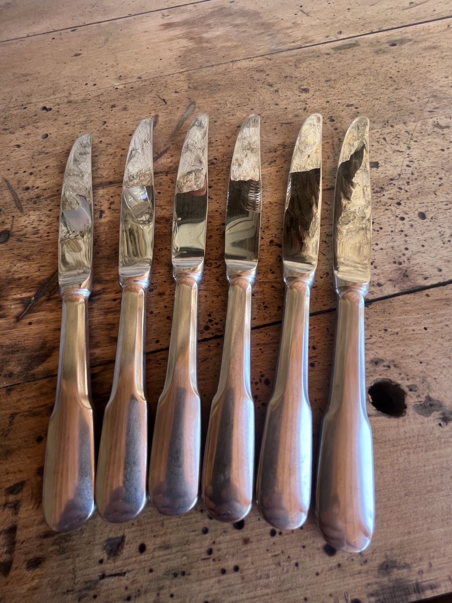 Lot de 6 couteaux Guy Degrenne