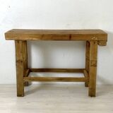 Solid wood workbench