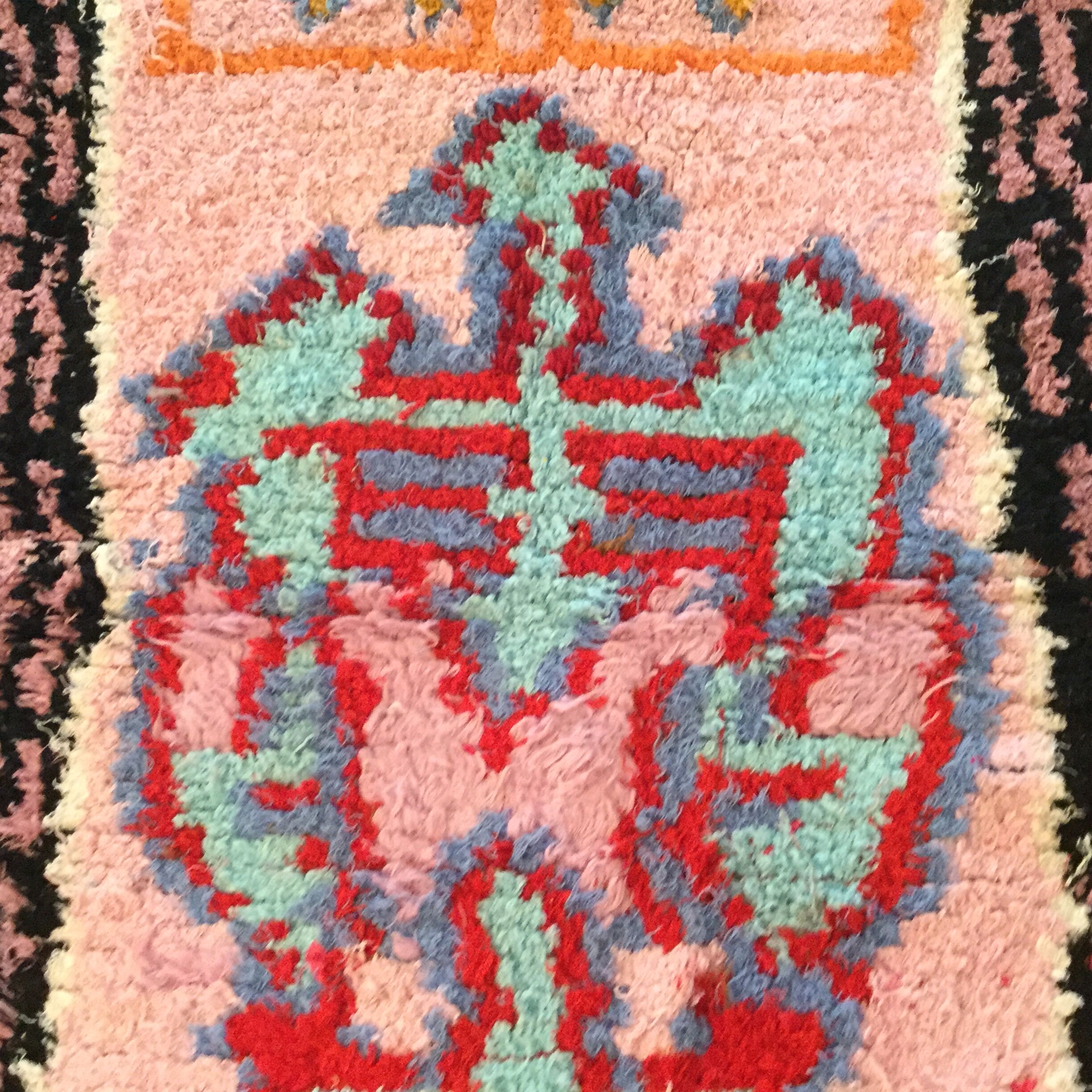 Boucharouite rug 92x200cm